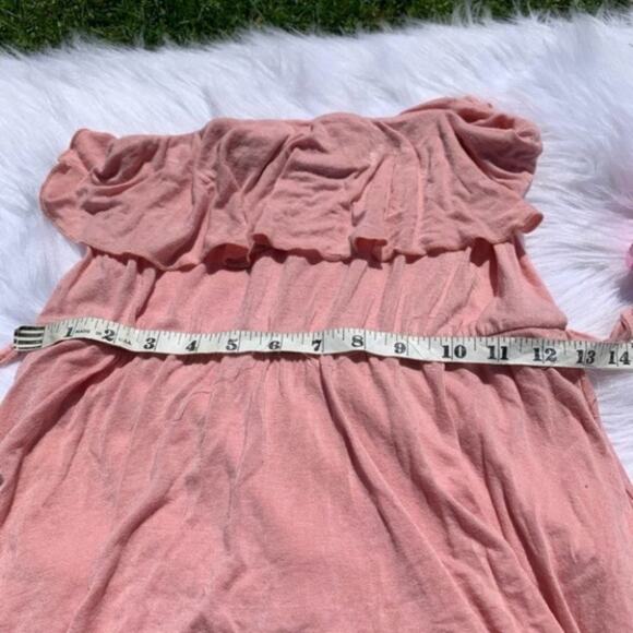 Rue 21 Pale Pink Layered Strapless Dress Medium - Picture 2 of 6